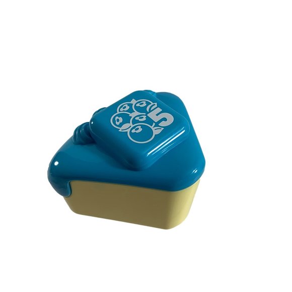 Leap Frog Tea Party Replacement Blueberry Cake Slice 5 Blue Triangle Square Toy - Picture 1 of 5